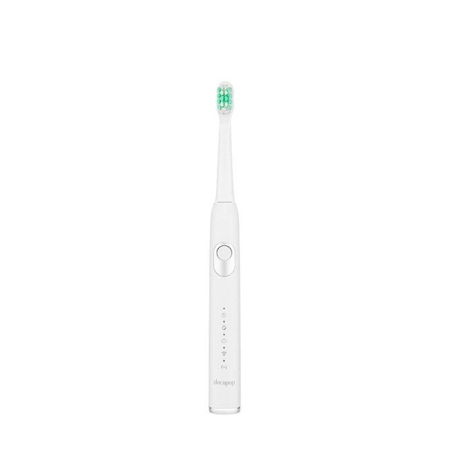 decopop極淨鑽白音波電動牙刷DP-253(白)送刷頭10支