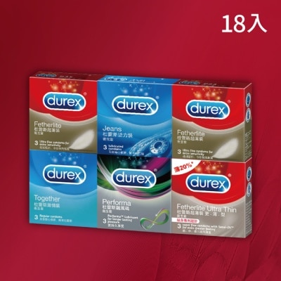 Durex 杜蕾斯 杜蕾斯歡樂組3入X6盒