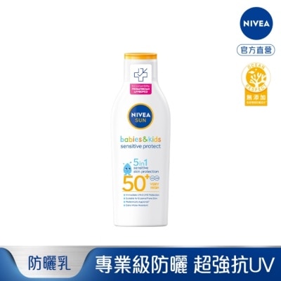 NIVEA 妮維雅 妮維雅專業級防曬乳 敏弱益膚SPF50 200ml