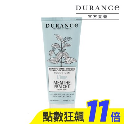 DURANCE 朵昂思 DURANCE朵昂思 薄荷洗髮沐浴露(200ml)