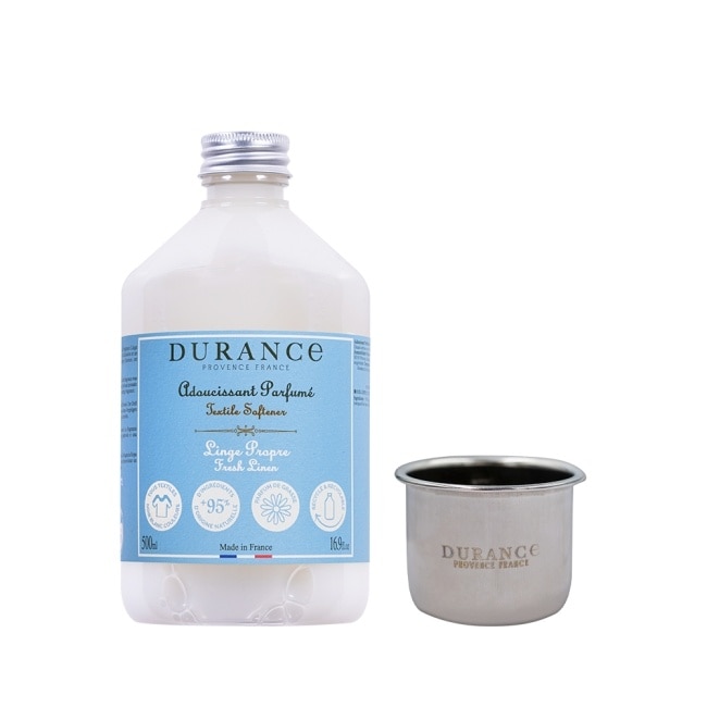 DURANCE朵昂思 香氛柔軟精-清新亞麻(500ml)+洗劑量杯-專櫃公司貨