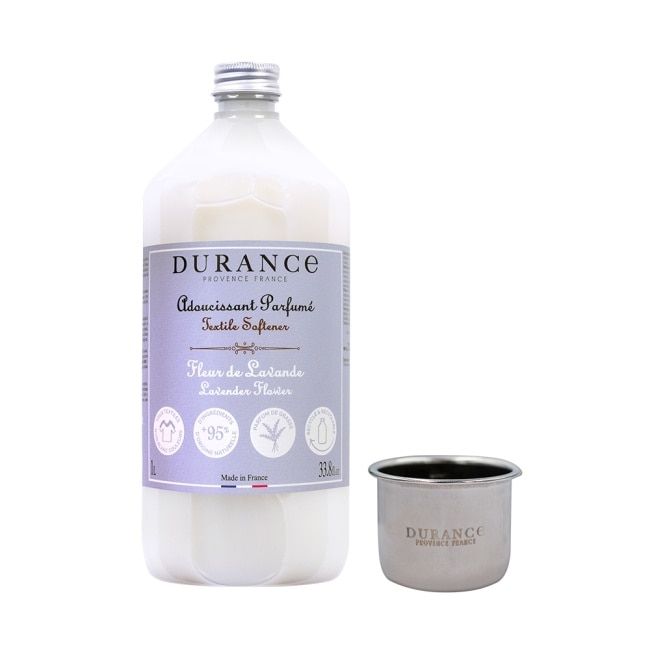 DURANCE朵昂思 香氛衣物柔軟精(1L)-薰衣草花+洗劑量杯-專櫃公司貨