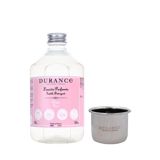 DURANCE朵昂思 香氛洗衣精-玫瑰(500ml)+洗劑量杯-專櫃公司貨