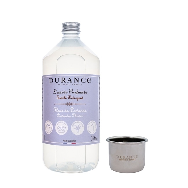 DURANCE朵昂思 香氛洗衣精(1L)-薰衣草花+洗劑量杯-專櫃公司貨
