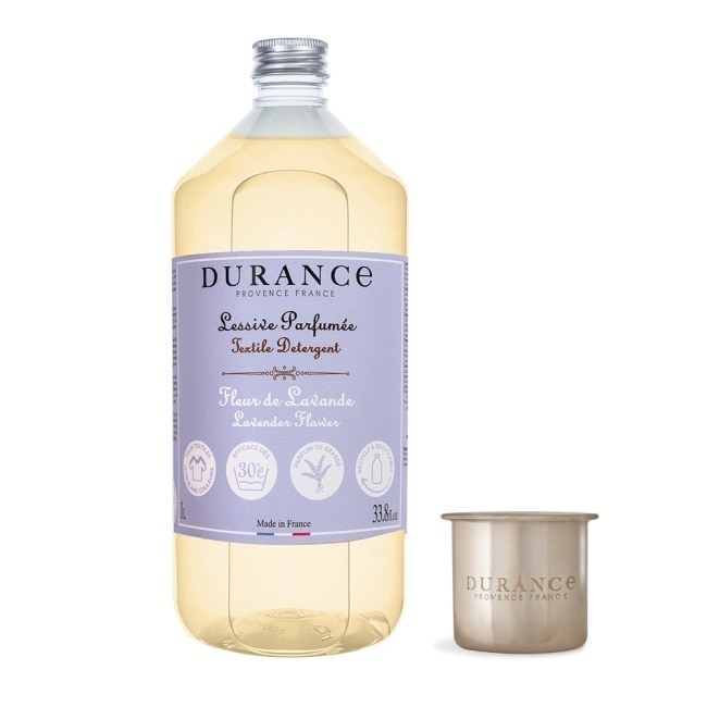 DURANCE朵昂思 香氛洗衣精(1L)-薰衣草花+洗劑量杯-專櫃公司貨