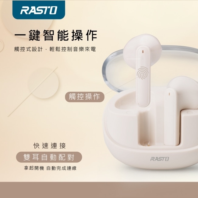 RASTO RS58 氣泡艙真無線藍牙5.3耳機