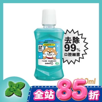 Watsons 屈臣氏 - 屈臣氏清涼薄荷漱口水100ml(柴犬工房) image