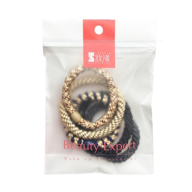 妝漾 彈力髮圈(微醺日落)5入 image
