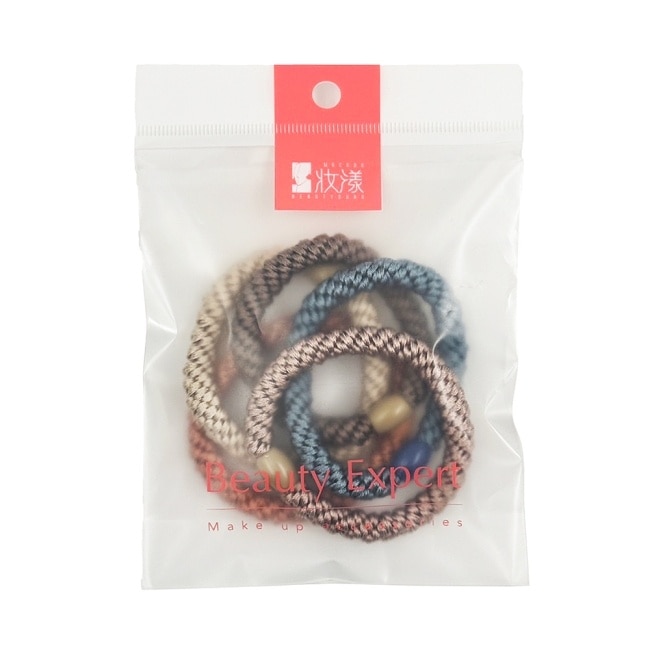 妝漾 彈力髮圈(午後派對)5入 image