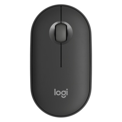 LOGITECH 羅技 M350s 無線藍牙滑鼠 - 石墨灰