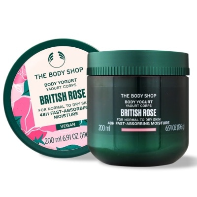 THE BODY SHOP THE BODY SHOP 英皇玫瑰嫩膚保水美肌優格(200ml)-國際航空版