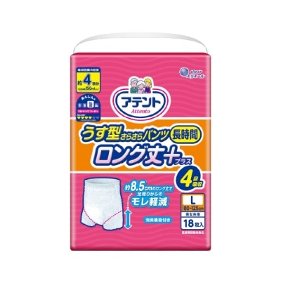 日本大王 大王Attento愛適多 防漏加長平口褲 L18片