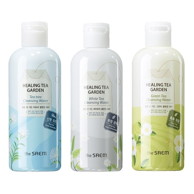 the SAEM得鮮 療癒茶園卸妝水300ml 綠茶