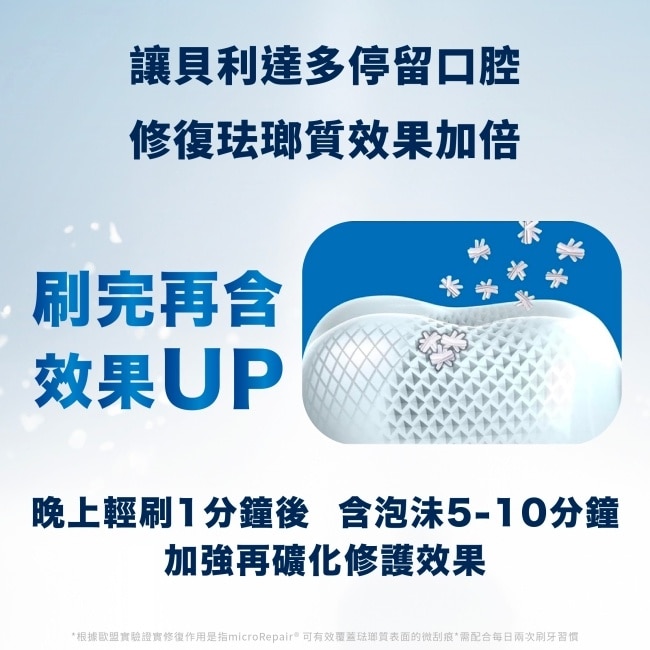 貝利達 全效防護琺瑯質牙膏 75ml