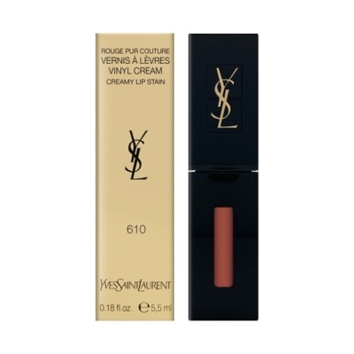 YSL YSL聖羅蘭 奢華緞面漆光唇釉 6ml #610