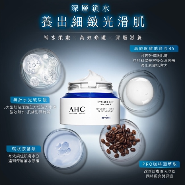 AHC醫美科研超導水光玻尿酸活膚霜50ML