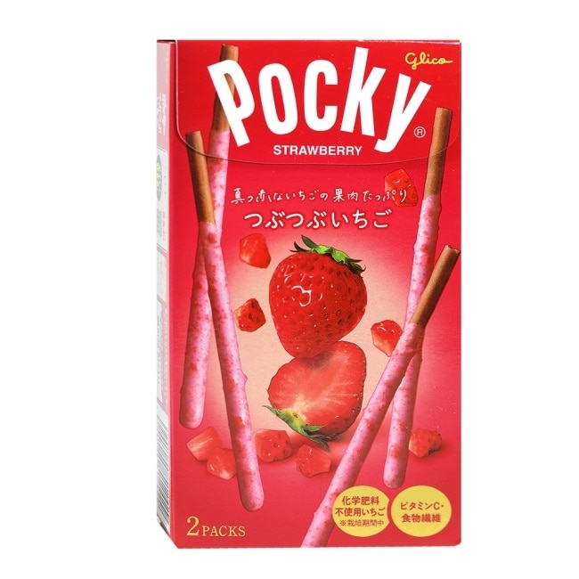 Pocky百奇草莓粒粒可可棒