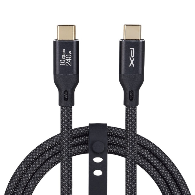 PX大通USB C to C 3.2 Gen2 10Gbps/240W充電傳輸線(1米) ACC3X-1B