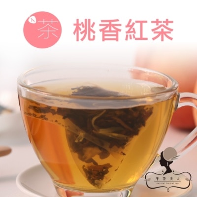 LADIESTEA 午茶夫人 美味特調手搖茶 桃香紅茶12份/盒