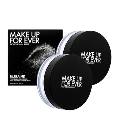 MAKE UP FOR EVER MAKE UP FOR EVER ULTRA HD 超進化無瑕微晶蜜粉(8.5g) 2入組_國際航空版