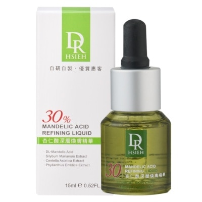 DRHSIEH 【DR.HSIEH 達特醫】 30%杏仁酸深層換膚精華15ml 公司貨