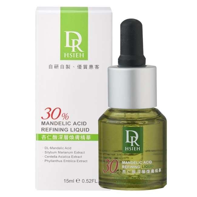 【DR.HSIEH 達特醫】 30%杏仁酸深層換膚精華15ml 公司貨