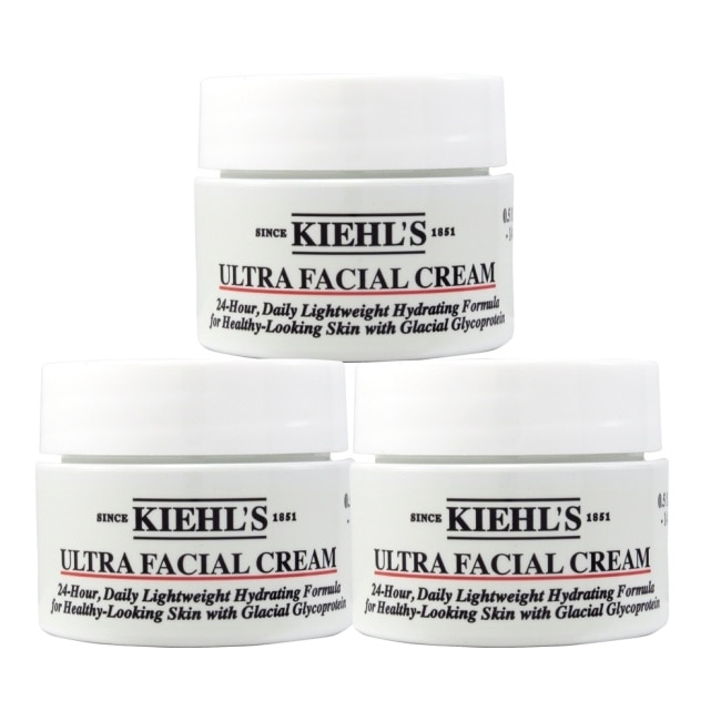 KIEHLS 契爾氏冰河醣蛋白保濕霜 14mlx3(公司貨)