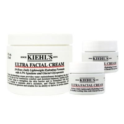 KIEHL S KIEHLS 契爾氏冰河醣蛋白保濕霜125ml+14mlx2