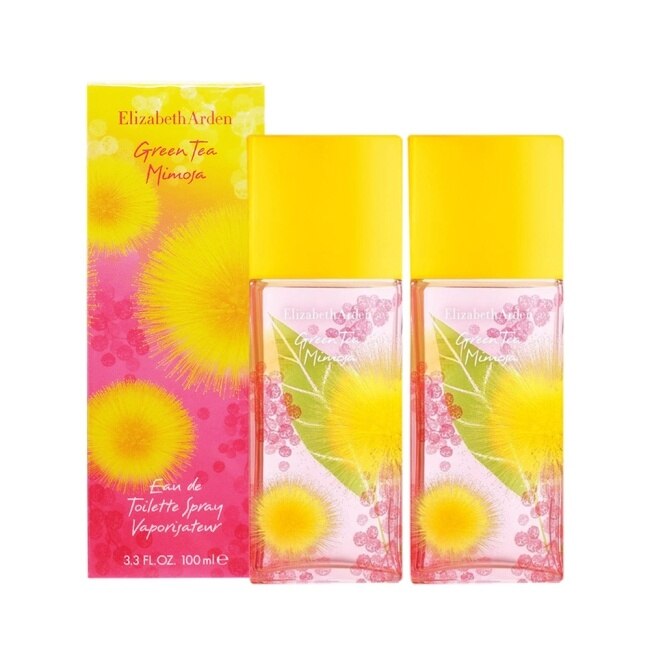 ARDEN 雅頓 綠茶含羞草香水 Green Tea Mimosa(100ml)X2-國際航空版