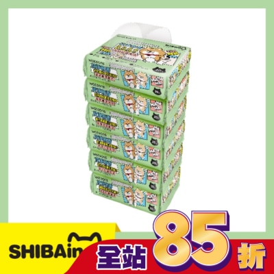 Watsons 屈臣氏 屈臣氏無香嬰兒柔濕巾20片6包(柴犬工房)