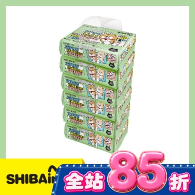 Watsons 屈臣氏 - 屈臣氏無香嬰兒柔濕巾20片6包(柴犬工房) image