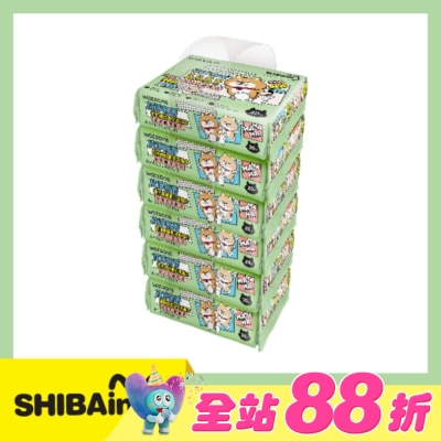 Watsons 屈臣氏 - 屈臣氏無香嬰兒柔濕巾20片6包(柴犬工房)