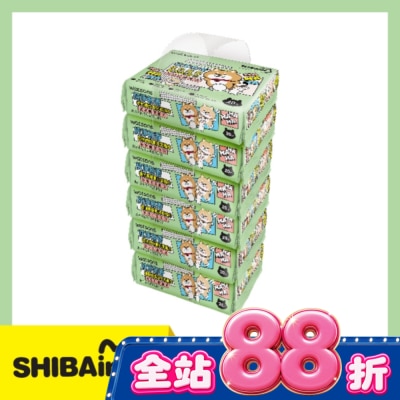 Watsons 屈臣氏 - 屈臣氏無香嬰兒柔濕巾20片6包(柴犬工房) image