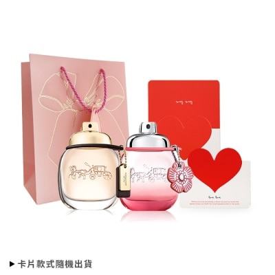 COACH COACH 經典淡香精超值雙入組[時尚經典+嫣紅芙洛麗]-母親節獻禮