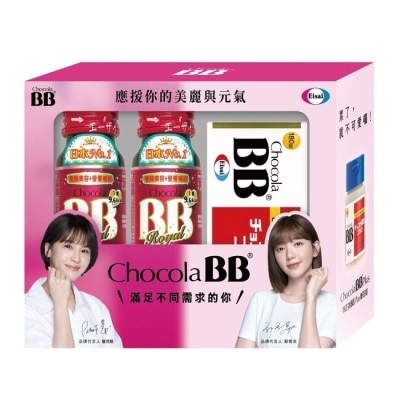 CHOCOLABB 俏正美美力元氣組(俏正美BBPlus 180T +俏正美蜂王飲50mlx2)