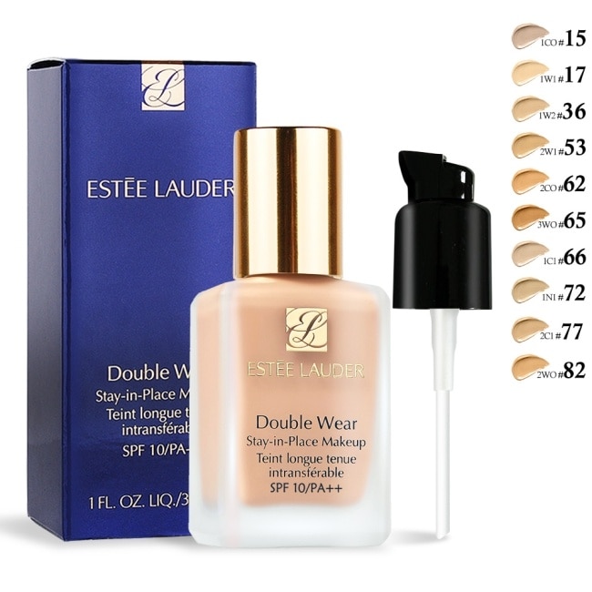 ESTEE LAUDER雅詩蘭黛 粉持久完美持妝粉底SPF10/PA++#72(30ml)1N1贈副廠壓頭