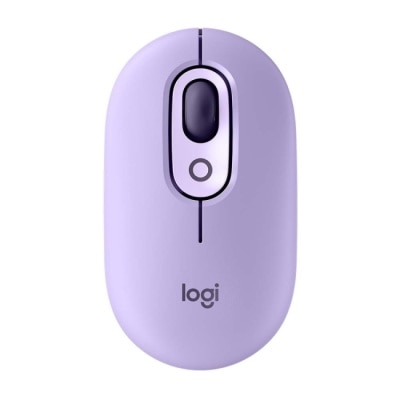 LOGITECH 羅技 POP MOUSE 無線藍芽滑鼠 - 星暮紫