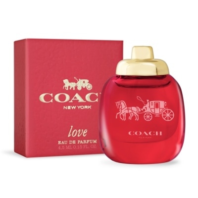 COACH - COACH 時尚戀紅淡香精迷你瓶(4.5ml)-隨身香水公司貨