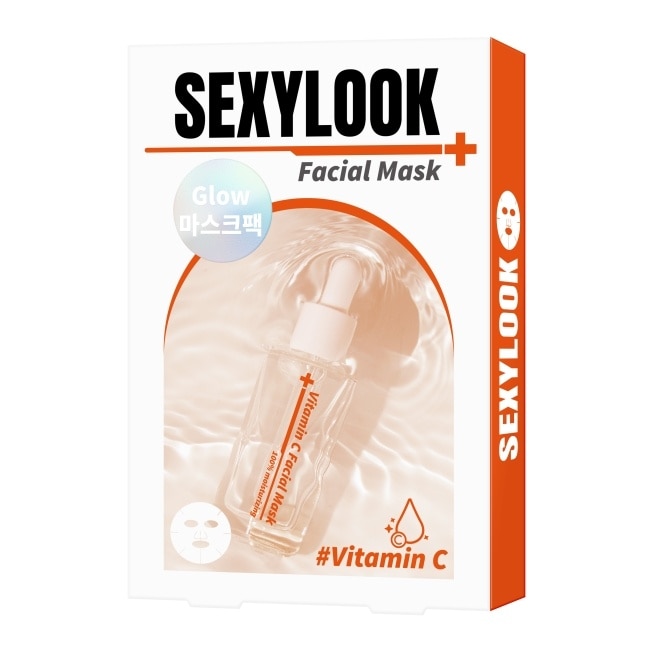 SEXYLOOK 玻尿酸保濕嫩白面膜(5入/盒) image