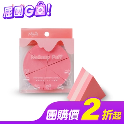 Miine Miine 造型三角粉撲-草莓蛋糕