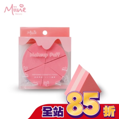 MIINE Miine 造型三角粉撲-草莓蛋糕