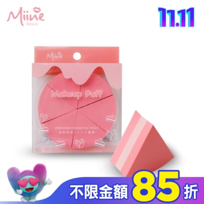 Miine Miine 造型三角粉撲-草莓蛋糕