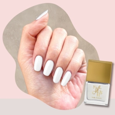 NAIL CRUSH NAIL CRUSH 指甲油 (桔梗白) (12mL) S005