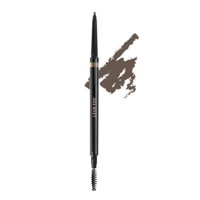 JFORYOU 【JFY】1.5mm精準塑型眉筆-灰褐棕(0.09g)極細筆芯 X 持久抗暈