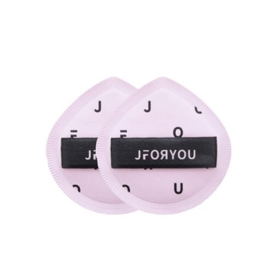 JFORYOU 【JFY】專業訂製棉花糖粉撲(2入)乾濕兩用 X 柔軟Q彈