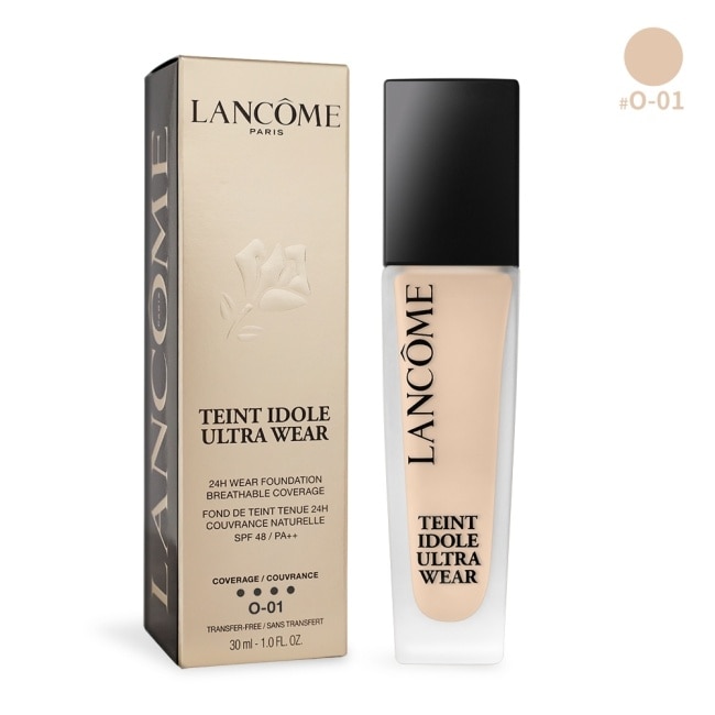 LANCOME 蘭蔻 零粉感超持久粉底 SPF48/PA++(30ml)#O-01 新版-專櫃公司貨