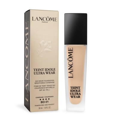LANCOME蘭蔻 LANCOME 蘭蔻 零粉感超持久粉底 SPF48/PA++(30ml)#BO-01 新版-專櫃公司貨