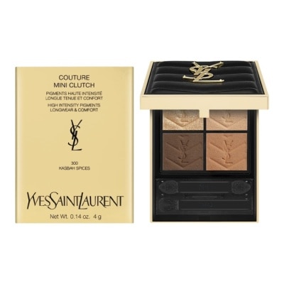 YSL YSL聖羅蘭 時尚4色眼影盤 4g #300 卡斯巴日出