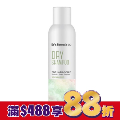 Dr`s Formula 510淨油蓬鬆乾洗髮噴霧(晨霧淡香)180g