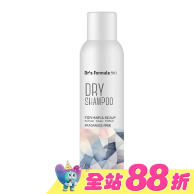 Dr`s Formula - 510淨油蓬鬆乾洗髮噴霧(淨味無香)180g